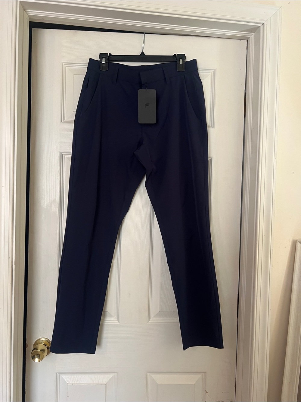 Fabletics Men's Dark Navy Slim Dress Pants